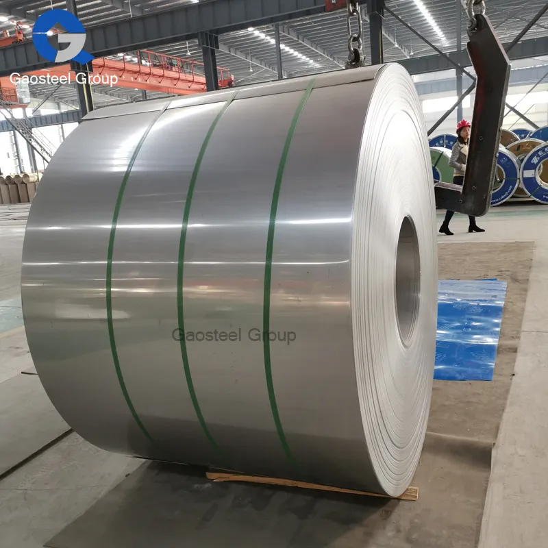 Coils en acier inoxydable laminés à chaud et à froid 304 316 409 430 904L Ba 2b pour l'industrie 1