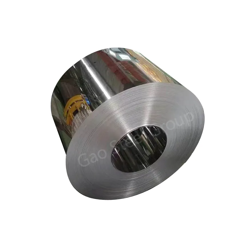Coils en acier inoxydable laminés à chaud et à froid 304 316 409 430 904L Ba 2b pour l'industrie 5