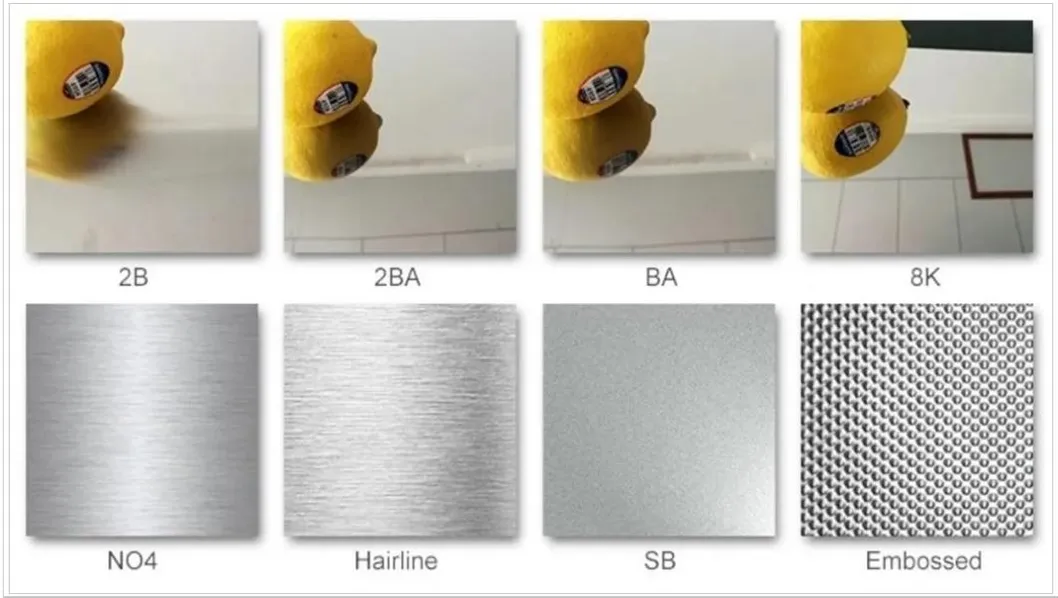 Coils en acier inoxydable laminés à chaud et à froid 304 316 409 430 904L Ba 2b pour l'industrie 6